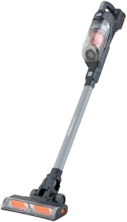 BLACK+DECKER BHFEA18D1 POWERSERIES+ 20V MAX* Cordless Stick Vacuum with LED Floor Lights, Lightweight, Removable Battery